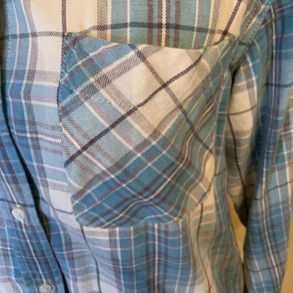 Denim & supply Ralph Lauren plaid flannel shirt M - Picture 3 of 8